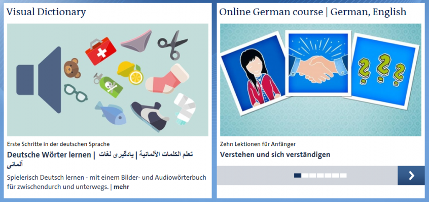Informationsangebot für Flüchtlinge auf ARD.de