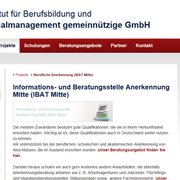 Beratung zur Anerkennung von Abschlüssen