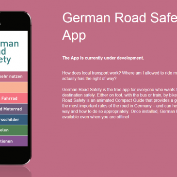 German Road Safety App