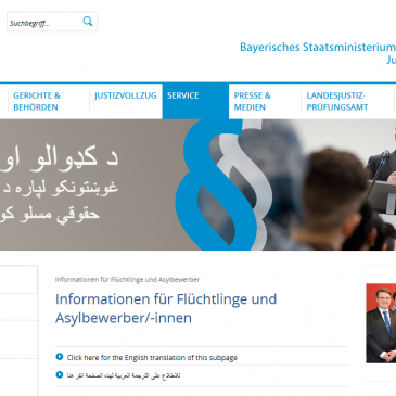 Informationen über die deutsche Rechtsordnung