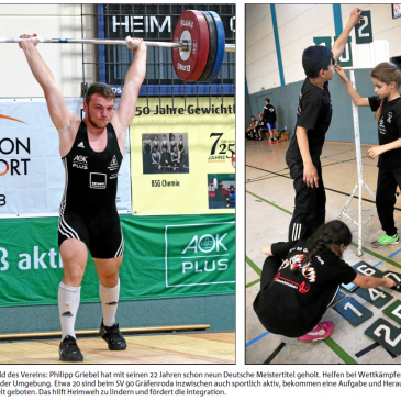 „Stern des Sports“ an Gräfenrodaer Gewichtheber